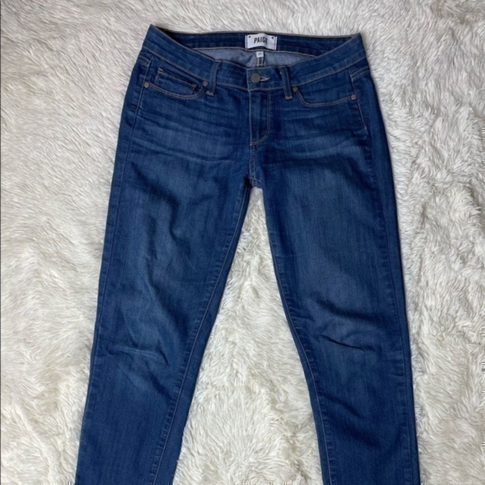 EUC Women’s Dark Blue Paige Skinnyline Ankle Peg size 27